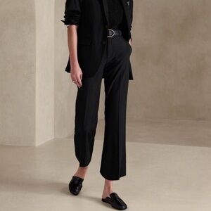 NEW‎ Banana Republic Sculpted Cropped Bootcut Pant Wide Leg Trouser 16 Tall